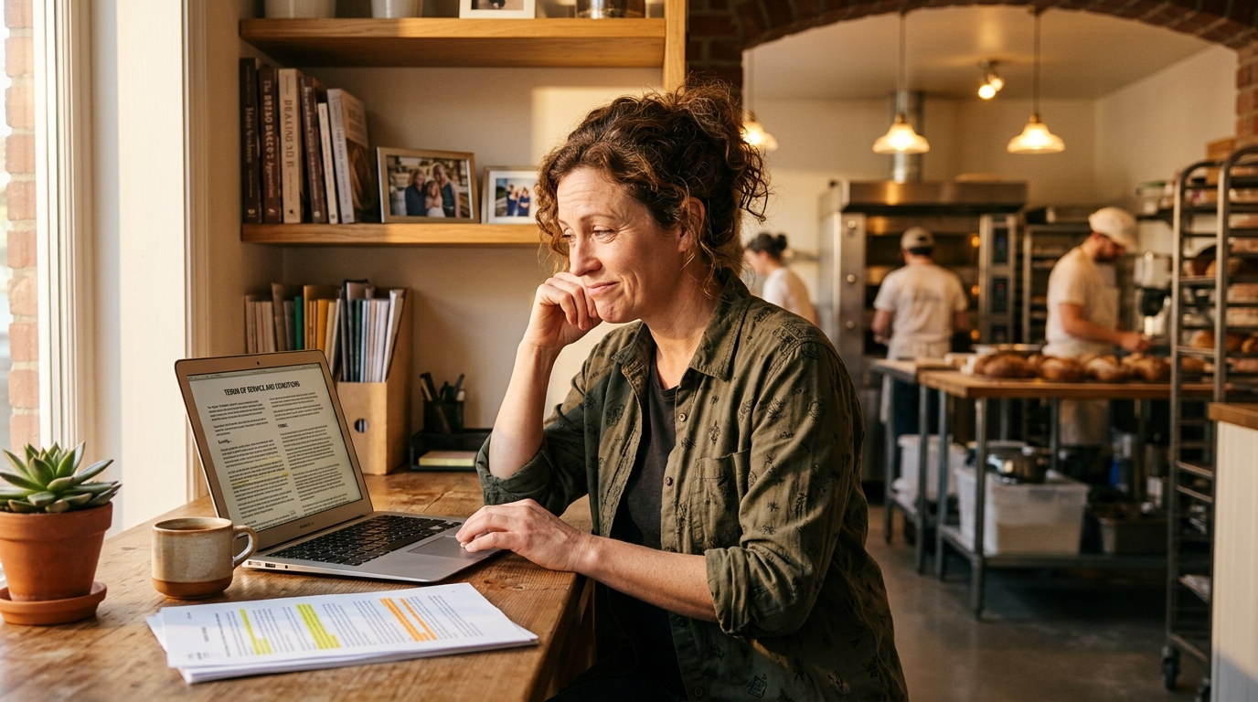 Data Ownership Small Business AI: The Fine Print Nobody Reads  -  Autom84You