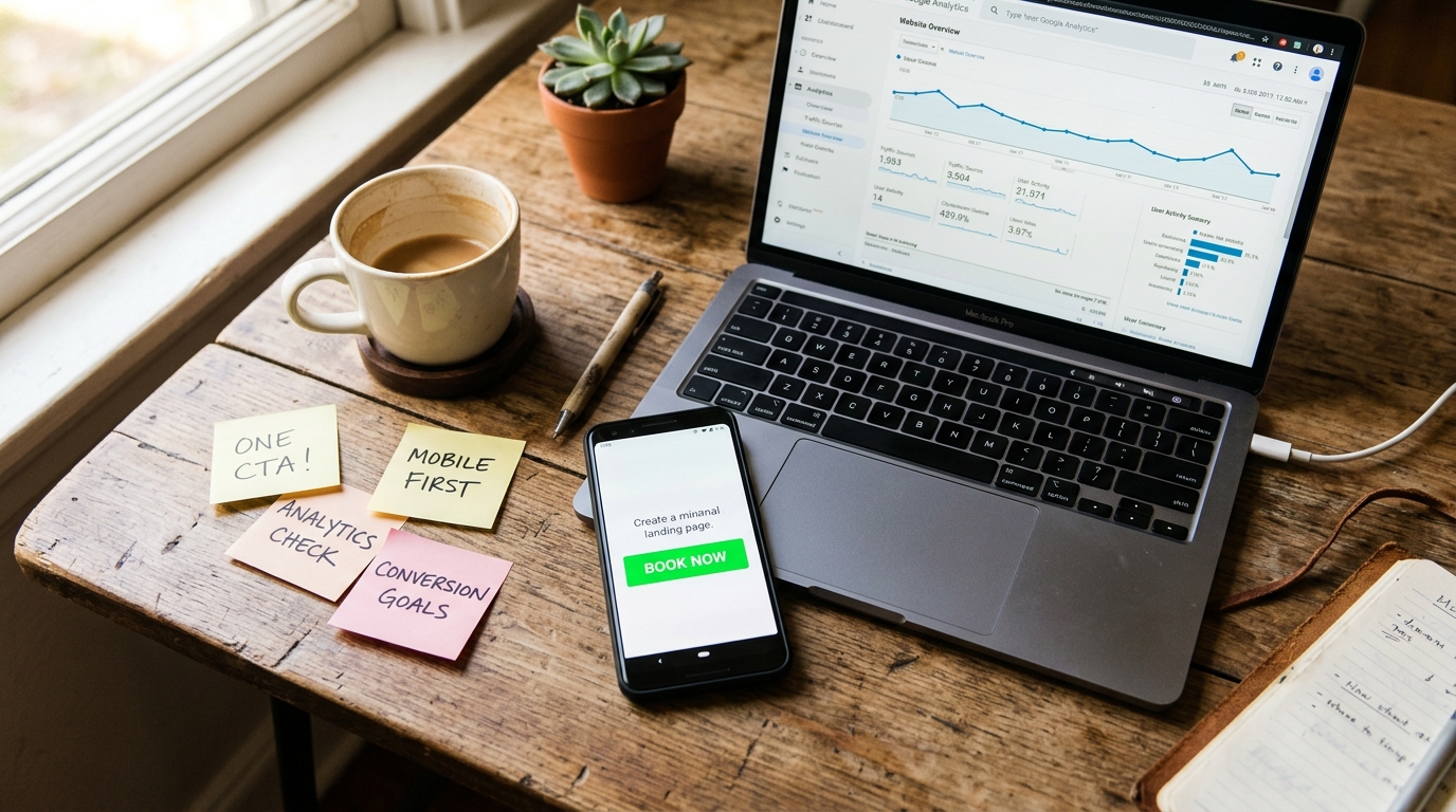 How to Build a Landing Page That Actually Gets You Calls (Not Just Clicks)
