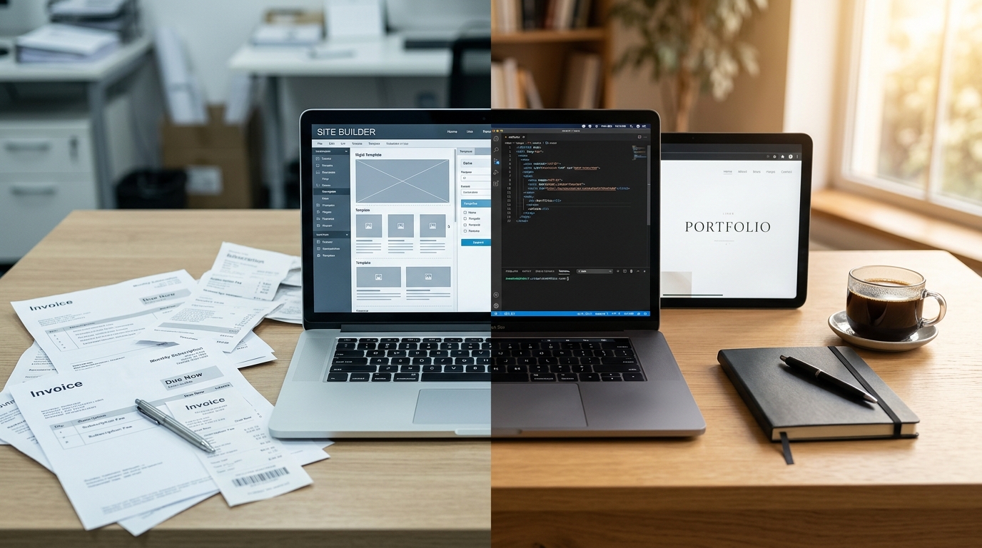 Website Builders vs an Affordable Web Developer for Small Business  -  Picking Honestly  -  Autom84You