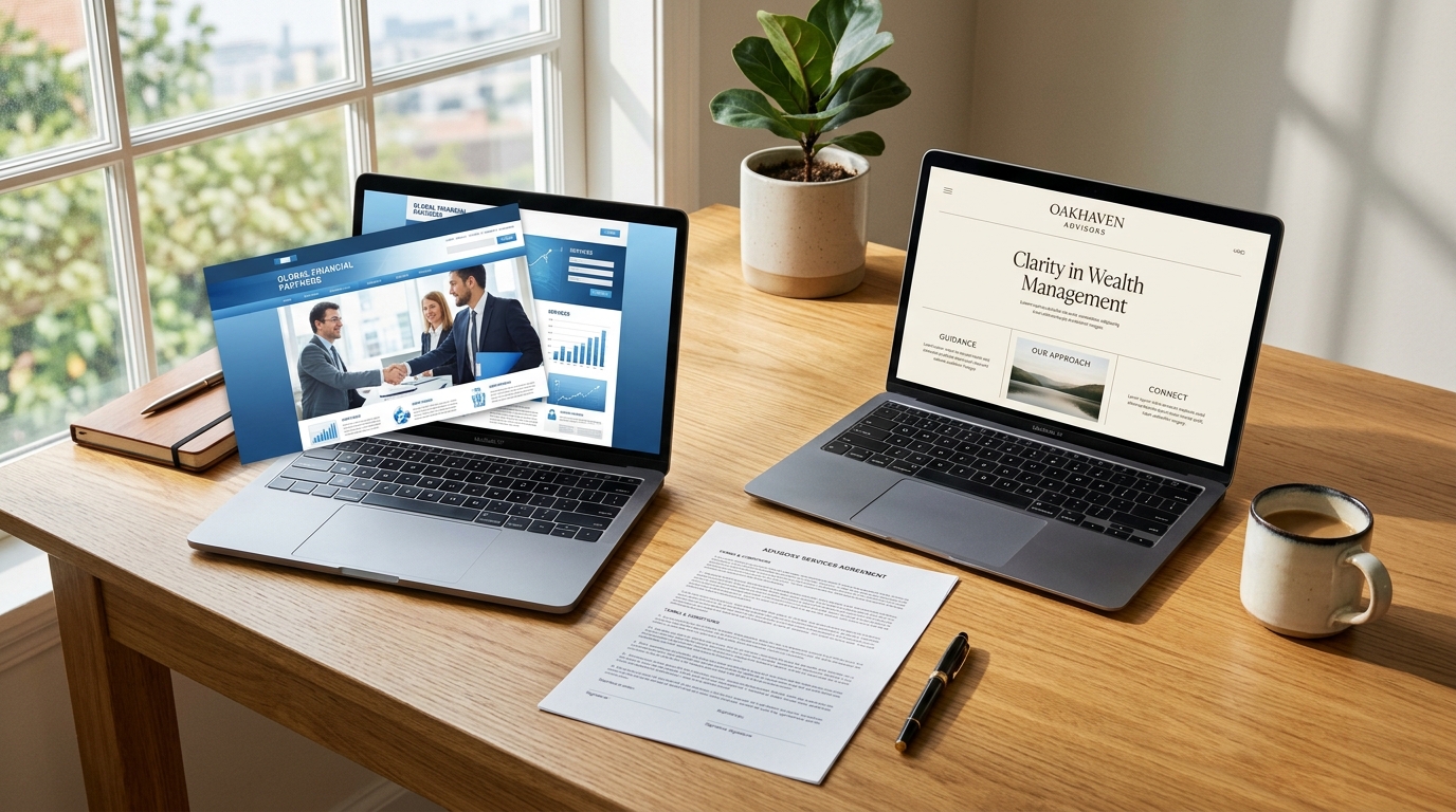 Financial Advisor Website Compliance: The Question Nobody Asks Their Web Designer  -  Autom84You