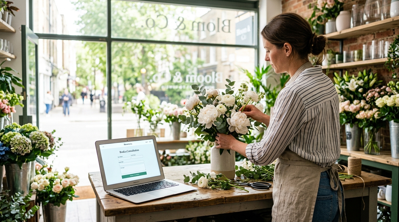 Florist Website Local SEO: Book Weddings Without the $80/mo Platform  -  Autom84You