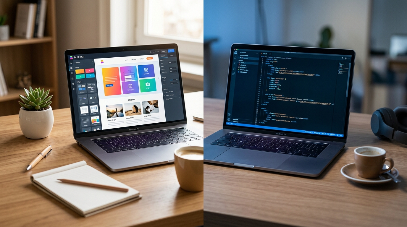 When Custom Code Wins: Webflow vs Hand-Built Sites for Small Businesses  -  Autom84You