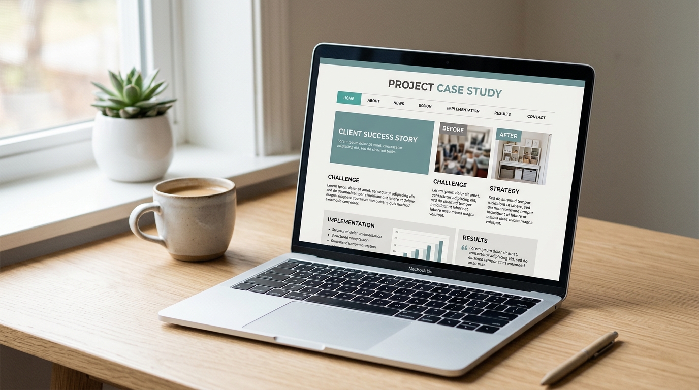 The Case Study Site Template That Wins Work (Most Don't Have One)  -  Autom84You