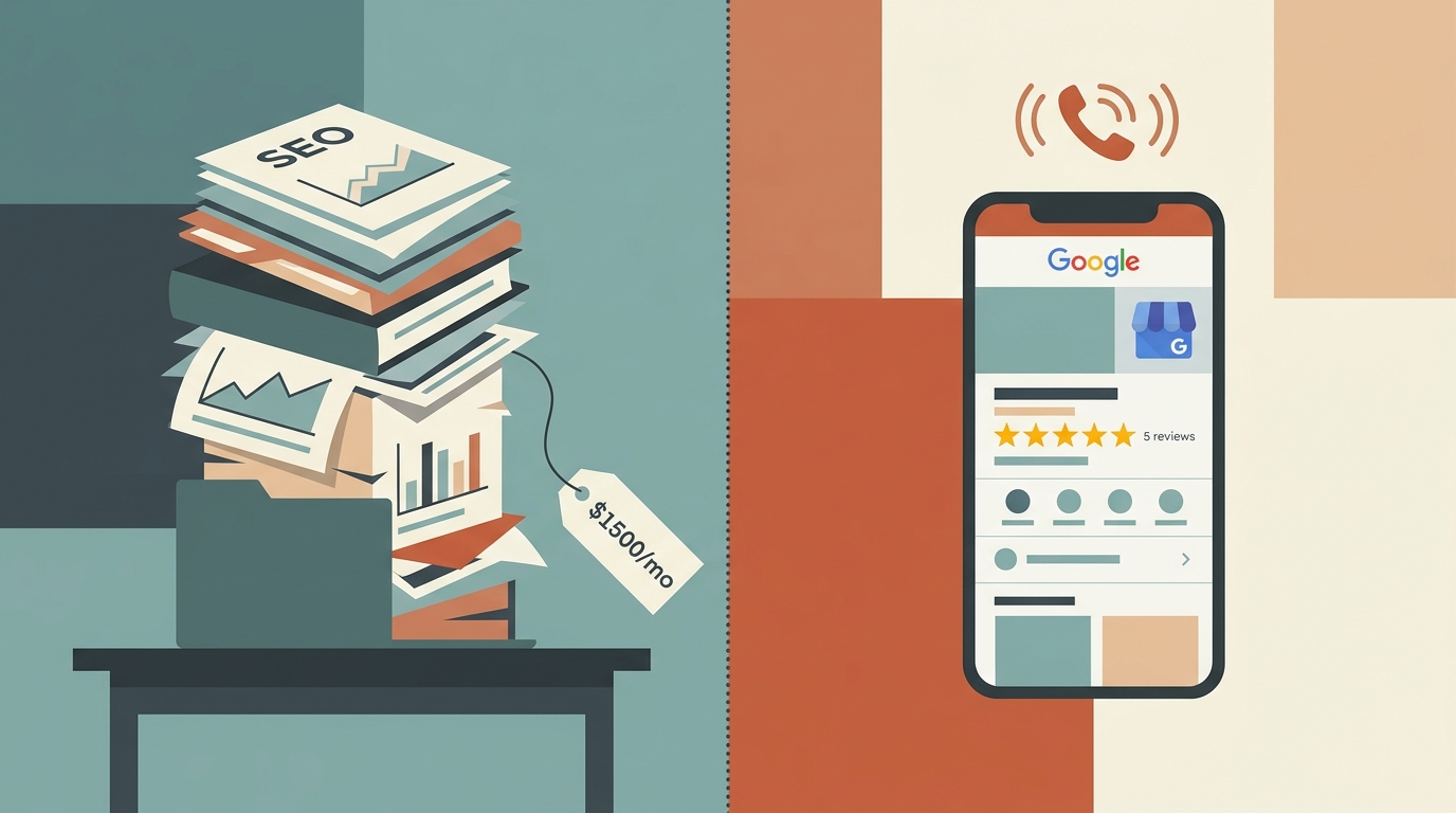 Most Electricians Don't Need SEO  -  They Need Google Business for Tradespeople. Here's the Difference.  -  Autom84You