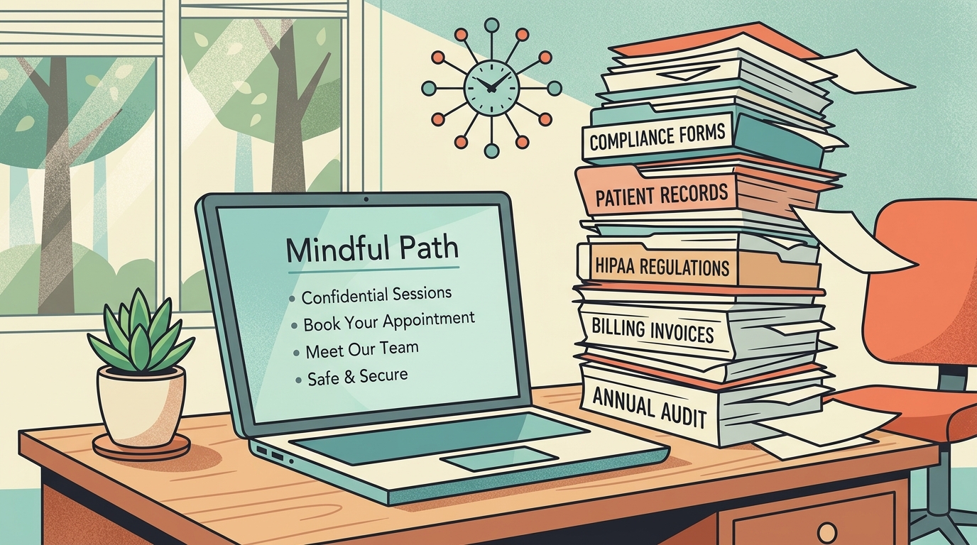 Therapist Website HIPAA: You Shouldn't Need a Law Degree to Have a Contact Form  -  Autom84You